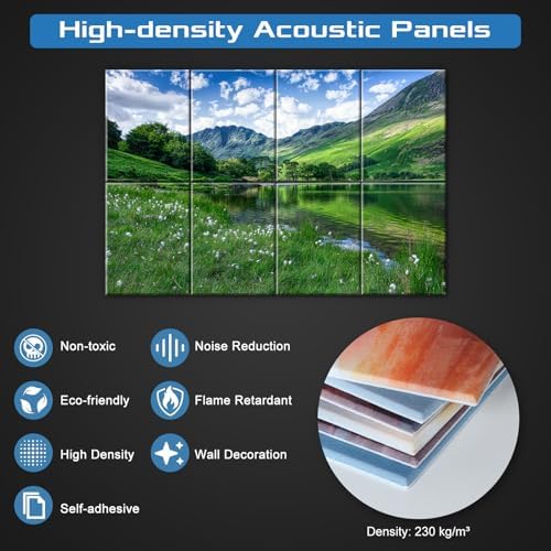 Decorative Acoustic Panels 8 Pack - Image 4