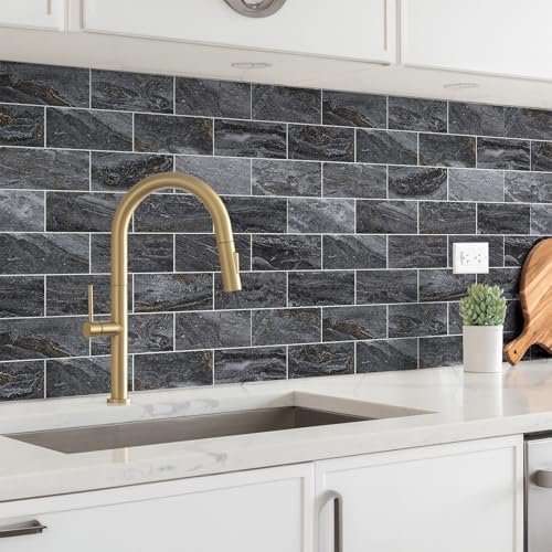 StyloVue 100 Pieces Peel and Stick Backsplash - Image 2