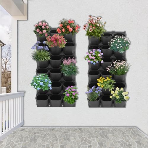 36-Slot Wall Planter, Vertical Garden Flower Pot Holder - Image 6
