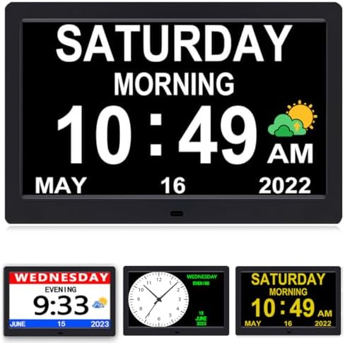 AINFTIME DST Digital Clock by AINFTIME