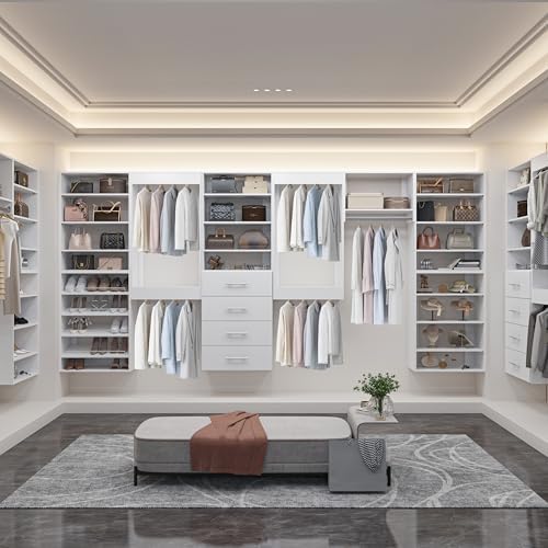 25.5" Wide 4 Drawer Tower Modular Closet System, Closet Storage Organizer - Image 5