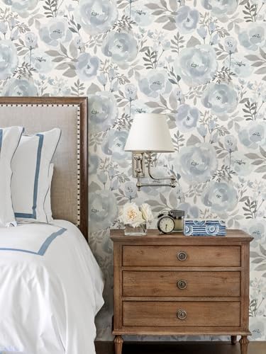 Orainege Floral Wallpaper Peel and Stick Wallpaper Self Adhesive - Image 7