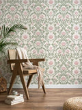 YXTII Floral Wallpaper Peel and Stick 236.2" × 17.3" by YXTII