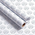 Colarr Coastal Shell Peel and Stick Wallpaper 17'' x 118'' Contact Paper by Colarr