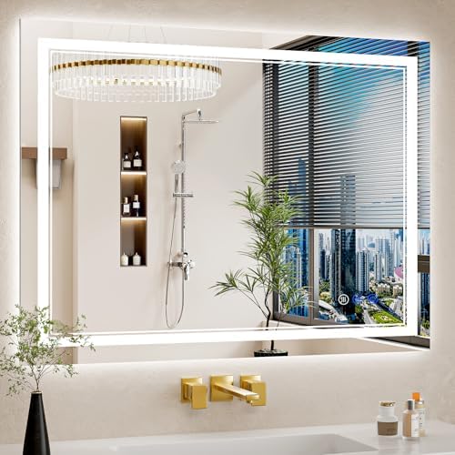 30"x40" LED Bathroom Mirror by WISSMIELSHOME