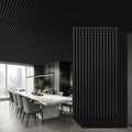12 Pcs 3D PVC Slat Wall Panels, 2x4 FT Ceiling Panels, Drop Ceiling Tiles by Qidejoy
