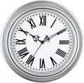 Plumeet Extra Large Retro Wall Clock, Roman Numerals, Battery Operated by Plumeet