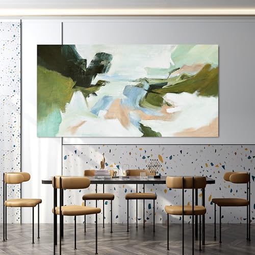 Suconvng Large Abstract Wall Art Colorful Wall Art Living Room Canvas Art Wall - Image 6