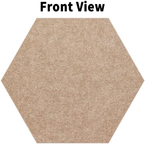 Hexagon Cork Boards for Walls Self Adhesive, 10 Pack 12 x 10 inch - Image 2