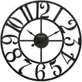Bulova C4821 Oversize Gabriel Wall Clock, Rustic Brown by BulovaCorporation