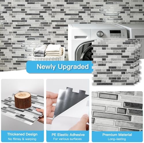 Art3d Linear Tile Peel and Stick Backsplash - Image 5