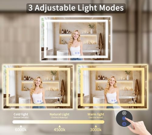 40"x60" LED Bathroom Mirror - Image 3