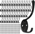 Homanu 64 Pack Coat Hooks Wall Mounted by Homanu
