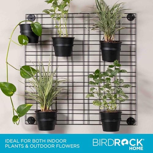 BIRDROCK HOME 6 Pot Garden Wall Grid - Image 6