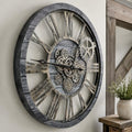 The B-Style Large Wall Clock 36 inch/90cm Carbon Gray by TheB-StyleTB