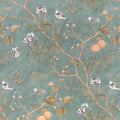 Laatse Vintage Bird Floral Wallpaper Peel and Stick 17.5" x 787" by Laatse