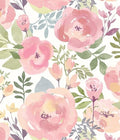 Orainege Peel and Stick Wallpaper Peony Floral Wallpaper Self Adhesive by Orainege