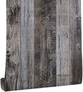 Yun-aeon Natural Wood-Gray Contact Paper Peel and Stick Wallpaper by YUN-aeonPeelandStickWall