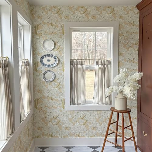 JiffDiff Tree Wallpaper Peel and Stick Jungle Wall Paper Forest Mural Stick on by wallpaper