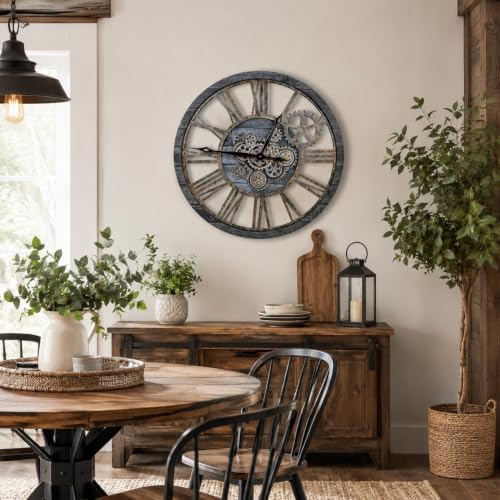 The B-Style Large Wall Clock 36 inch/90cm Carbon Gray - Image 5