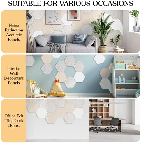 Acoustic Panels, Magrowill 12-Pack Soundproof Wall Panels 14 X 12 X 0.4 Inches - Image 6