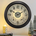 CLXEAST 18 Inch Large Illuminated Outdoor Clocks Waterproof by CLXEAST