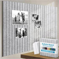 Large Cork Board Alternative 6-Pack Felt Bulletin Board Thick and Decorative by EkkogoAcousticPanels