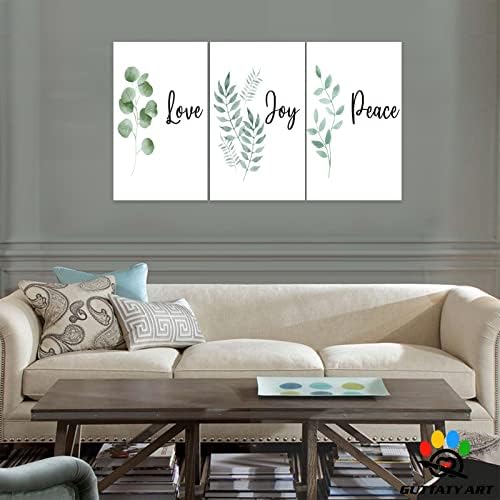 Office Wall Art-3 Panel Motivational Wall Art, Inspirational Quotes Canvas Art - Image 3