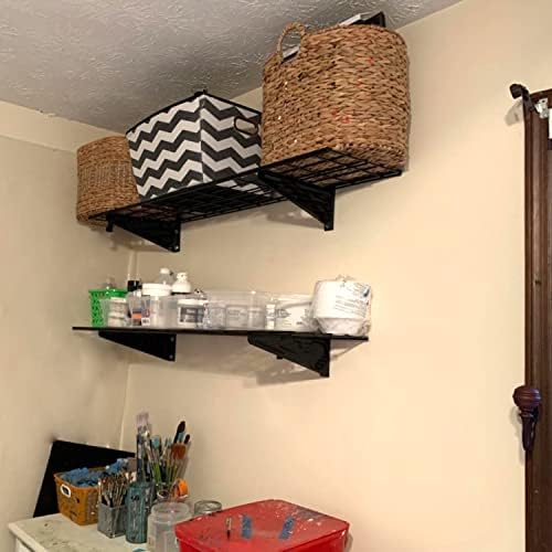 Wallmaster 15x45 Garage Wall Mount Shelves Heavy Duty Storage Shelves - Image 2