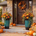 Autodaya 24" Tall Large Outdoor Planters by Unknown