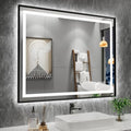 Amorho 40"X32" LED Bathroom Mirror by Amorho