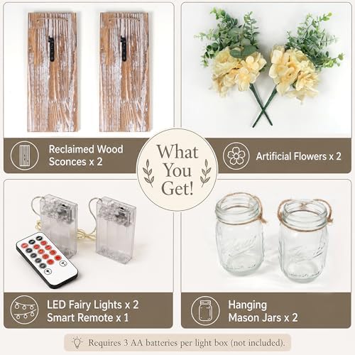 Rustic Wall Decor Set of 2 - Image 2