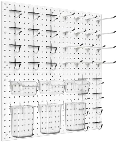 Peg Board Kit, Includes Pegboard and Accessories, by Daanxw