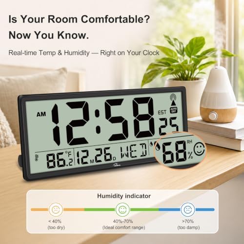 WallarGe 14.5” Atomic Clock - Image 4