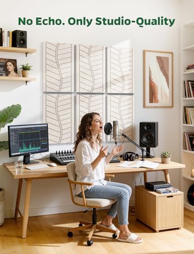 6 Pack Acoustic Panels Sound Absorbing - Image 6