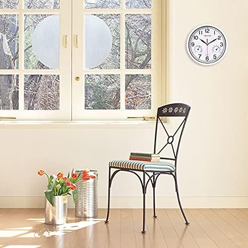 8 Inch White Wall Clock Silent Wall Clocks - Image 2