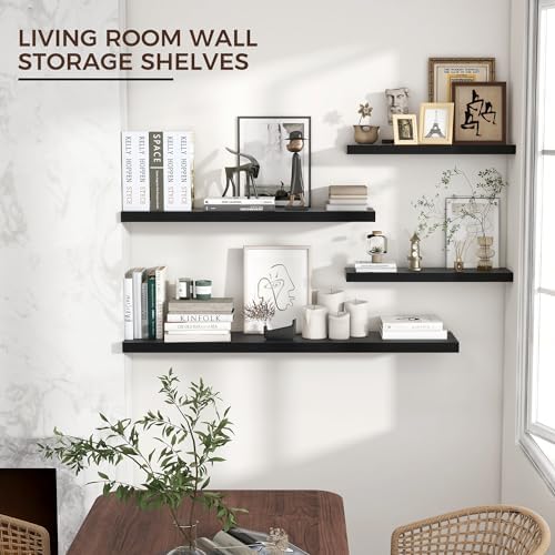 36" Wide x 8" Deep Floating Shelves - Image 2