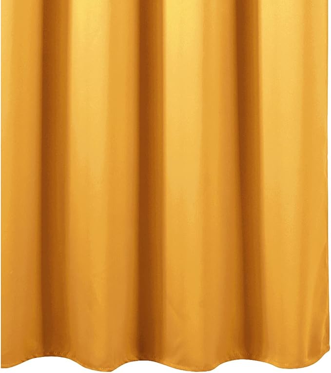 LEMOMO Yellow Thermal Blackout Curtains/38 x 63 Inch/Set of 2 Panels Room - Image 9