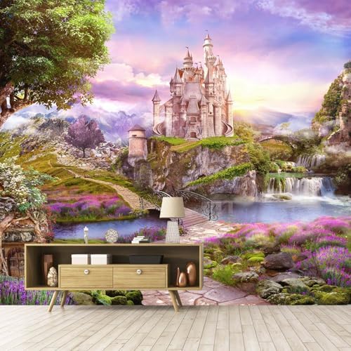 Children's Room Castle Peel-and-Stick Wall Mural-58 x80 - Image 6