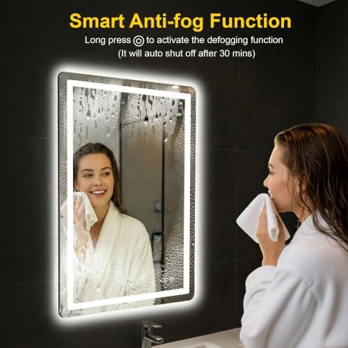 LED Bathroom Mirror with Lights - Image 4