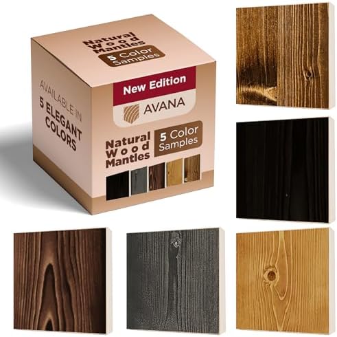 Avana Natural Pine Wood Color Samples by AvanaHome