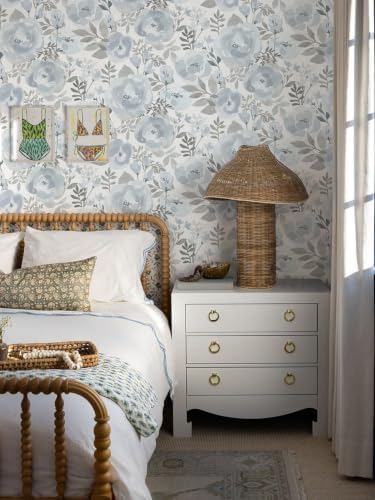 Orainege Peel and Stick Wallpaper Peony Floral Wallpaper - Image 2