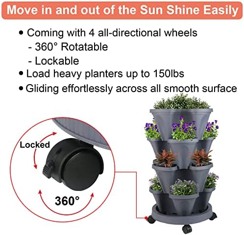 GameXcel Vertical Planter Tower - Image 6