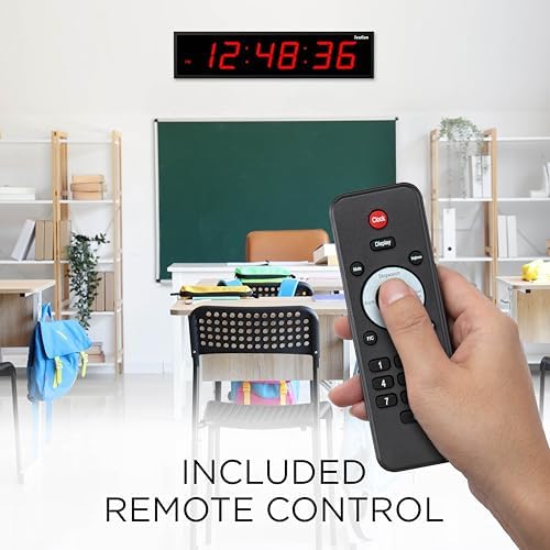 Ivation Oversized Digital Wall Clock - Image 6