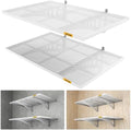 Aecxm 2-Pack 2x3ft Adjustable Garage Wall Shelving 560lbs Load Capacity Heavy by AECXM