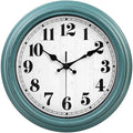 zyzamay 12 Inch Retro Wall Clock, Quartz Battery Operated Wall Clocks, by ZYZAMAY