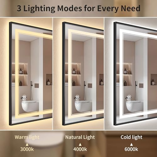 24"x32" LED Bathroom Mirror - Image 6