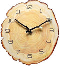14 Inch Wood Grain Wall Clock by funsec