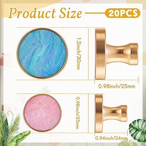Xuhal 20 Pcs Brushed Gold Shell Decorative Wall Hooks Bathroom Towel Hook - Image 2