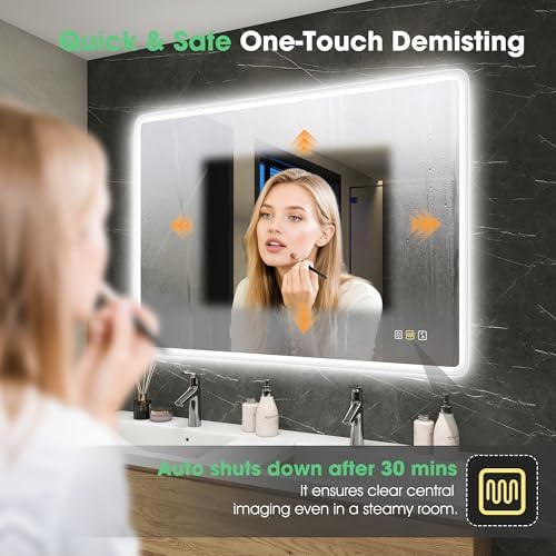 S'bagno 36"x36" LED Bathroom Mirror - Image 2